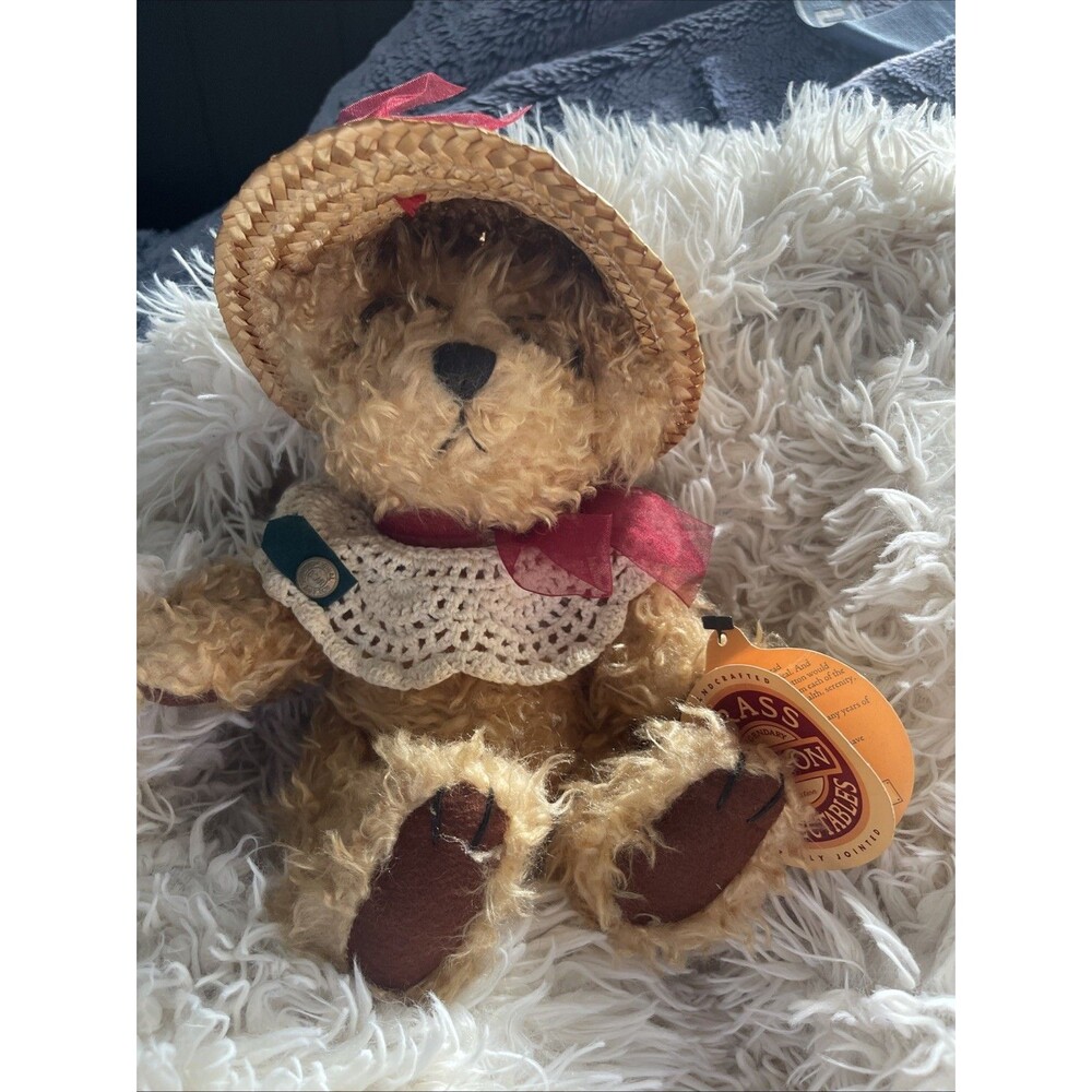 Pickford Bears 1997 Brass Button Rosie Bear of Joy Jointed Arms & Legs
